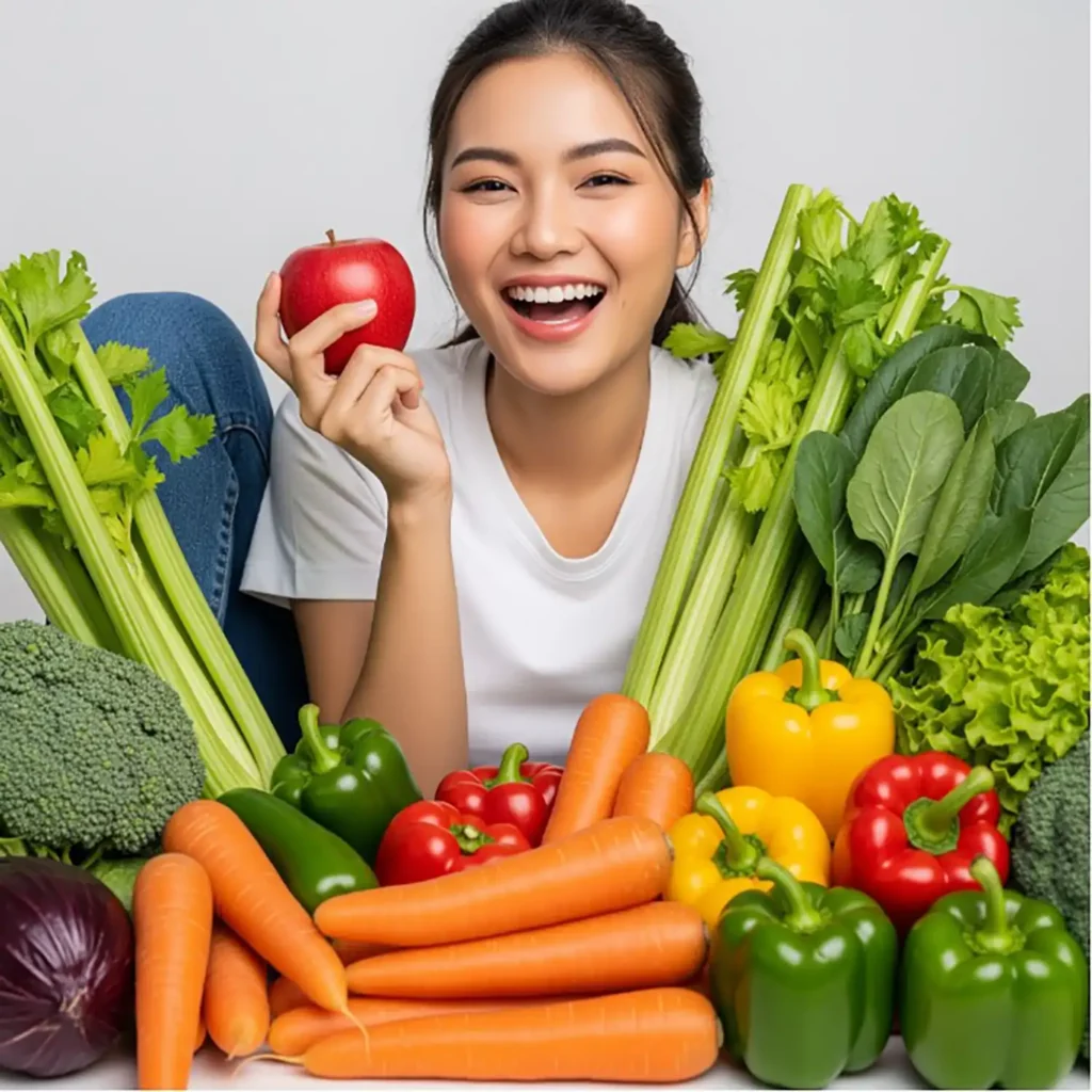 Fruits & Vegetables are Nature's Toothbrush