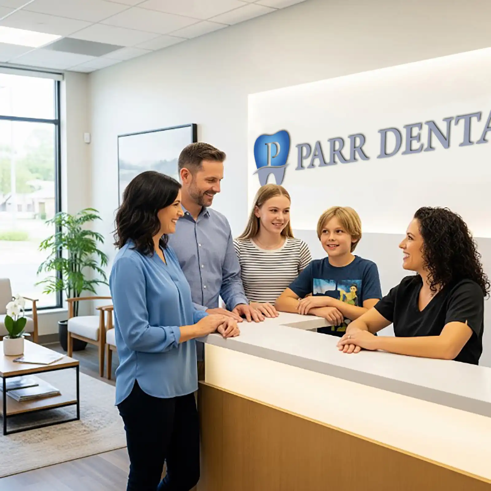 Parr Dental office visit