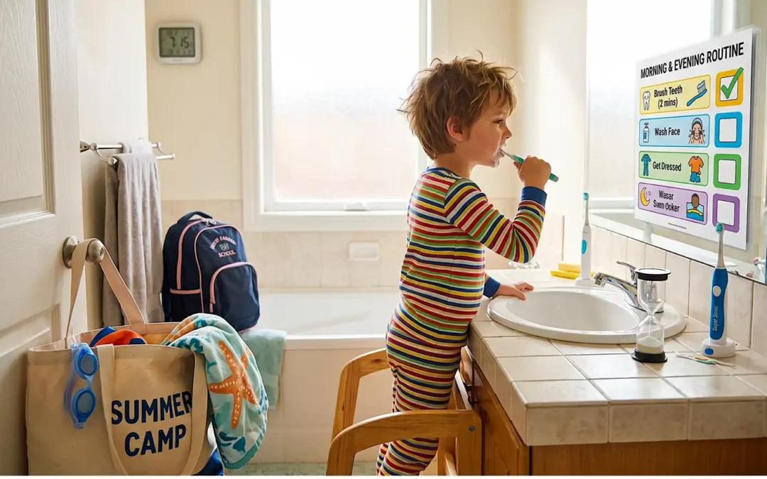 Transitioning from Summer to School: How to Fix Your Child’s Brushing Routine